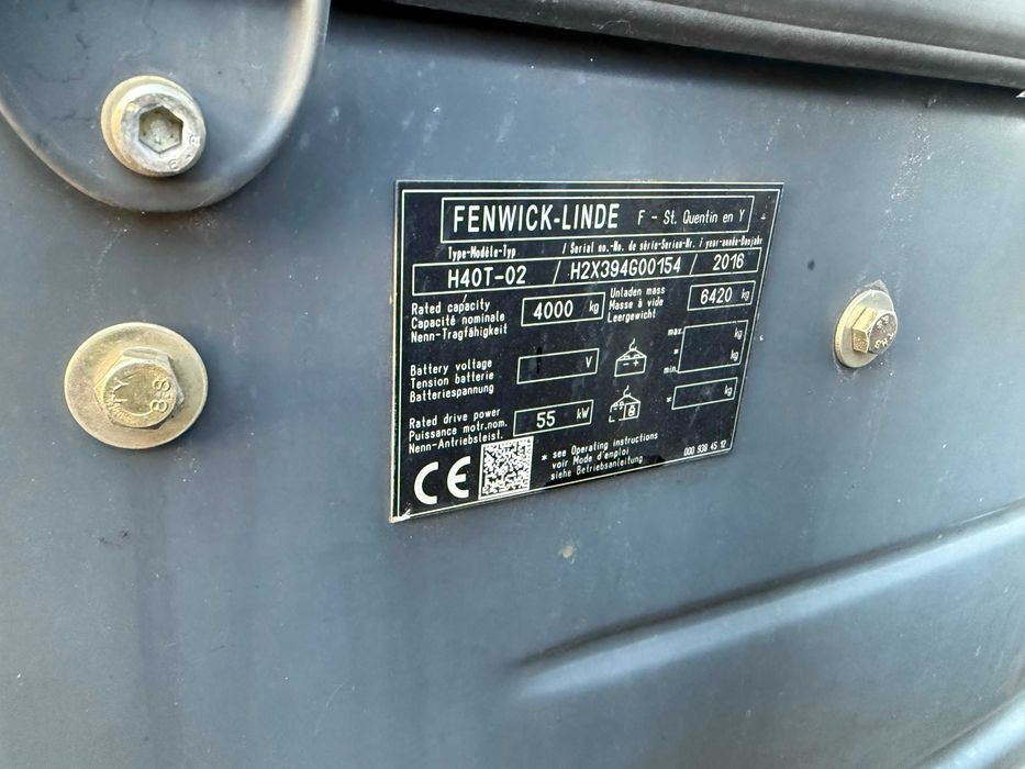 Навантажувач вилковий Linde H40T-01 Вагонник