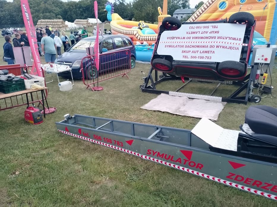 Symulator dachowania alkogogle i symulator zderzeń wolne terminy