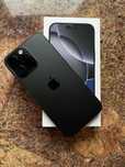 Iphone 16 pro max 256 gb 93%baterii czarny tytan stan jak nowy dowód