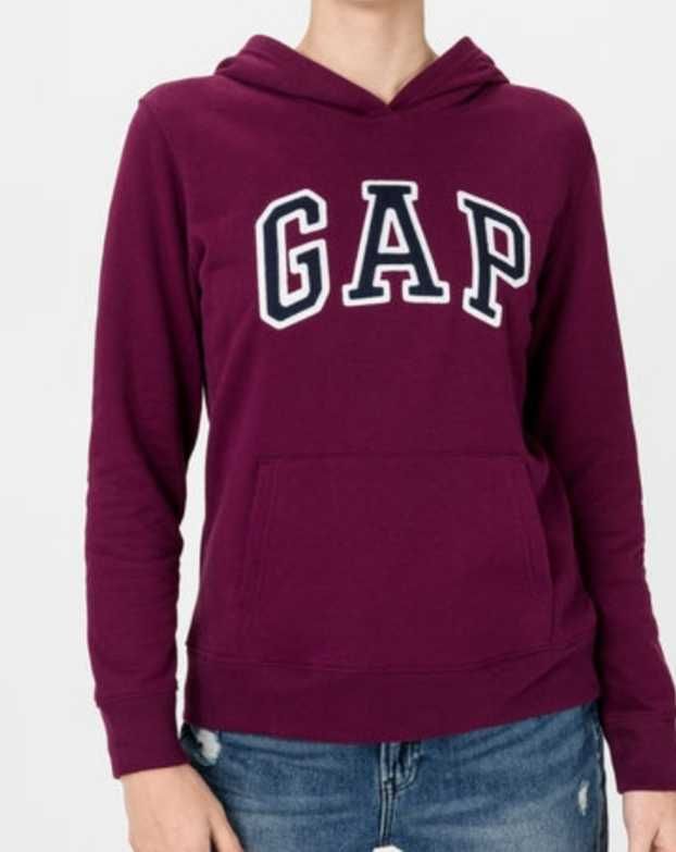 Bluza GAP M kaptur wino fiolet oryginalna markowa wiosna jak nawa