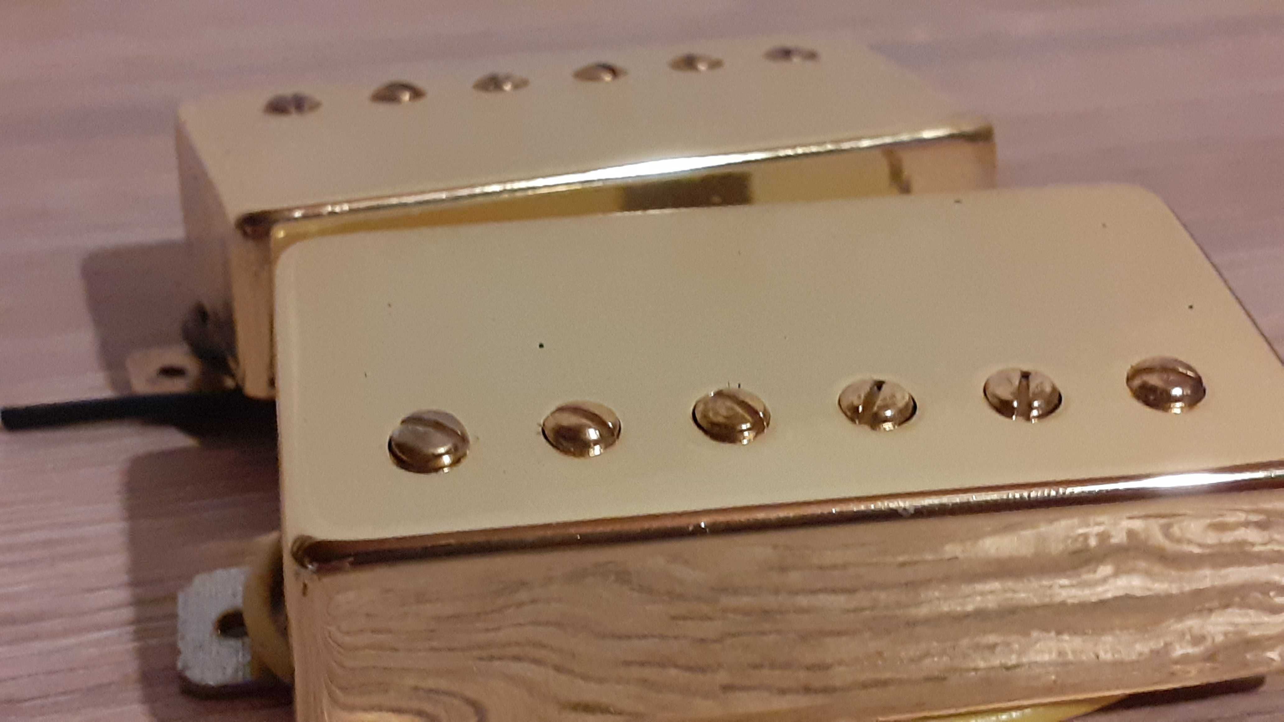 Humbuckers Neck/Bridgel (dourados)