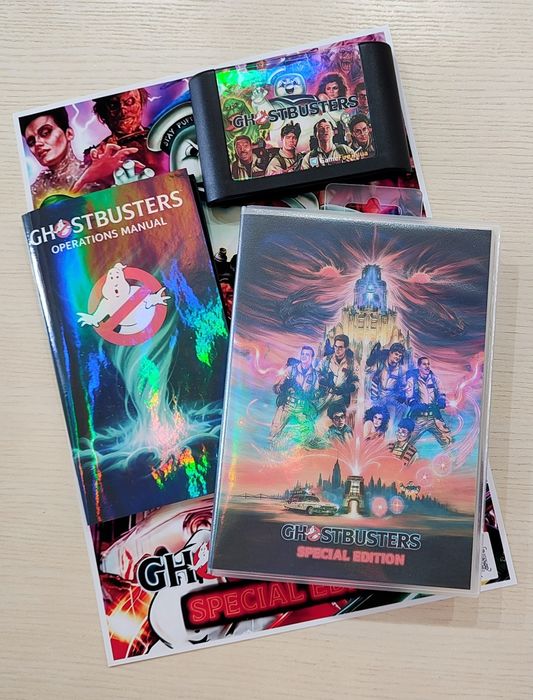 Sega, Ghostbusters, Genesis, Mega Drive
