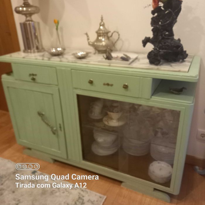 Movel cristaleira madeira