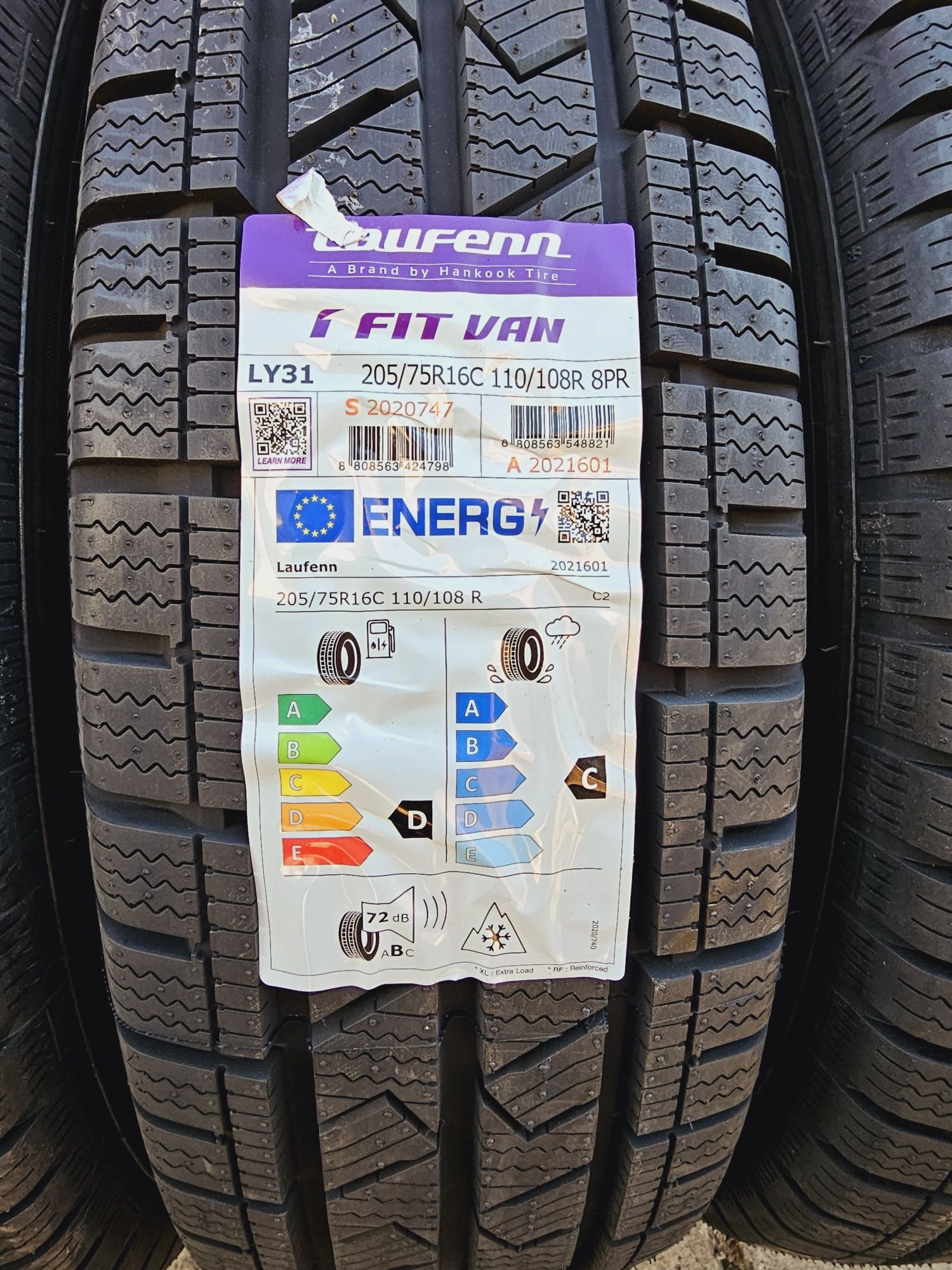 NOWE!!  205/75 r16C  Laufen Fit Van