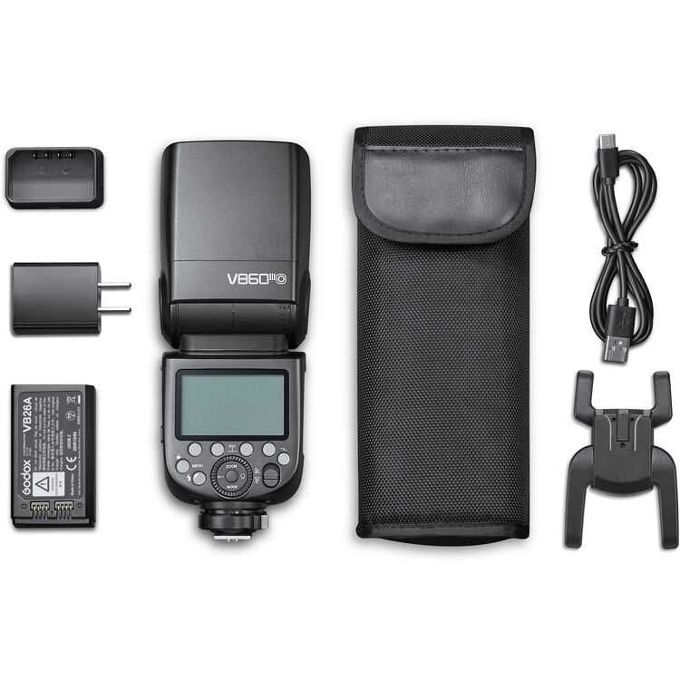 Вспышка Godox V860III (набор) Сanon Nikon, Sony, O/P, Fujifilm, Pentax