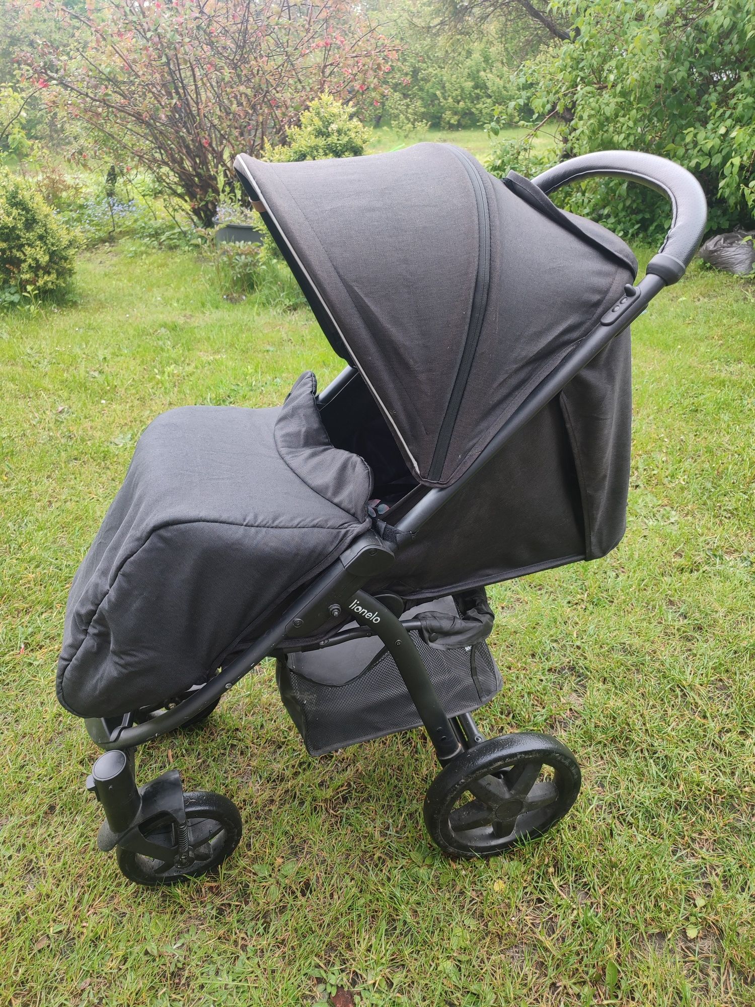Wózek spacerowy Lionelo Annet Plus Black Carbon