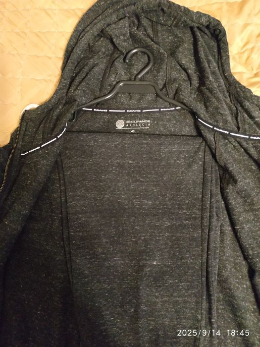 Dresy damskie czarne melanżowe, r 40, używane