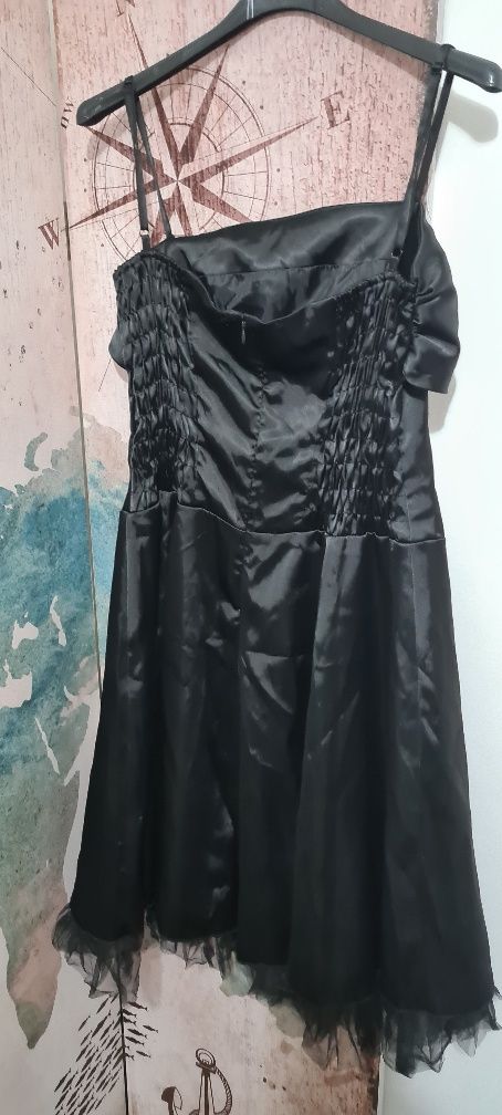 Vestido preto cerimónia