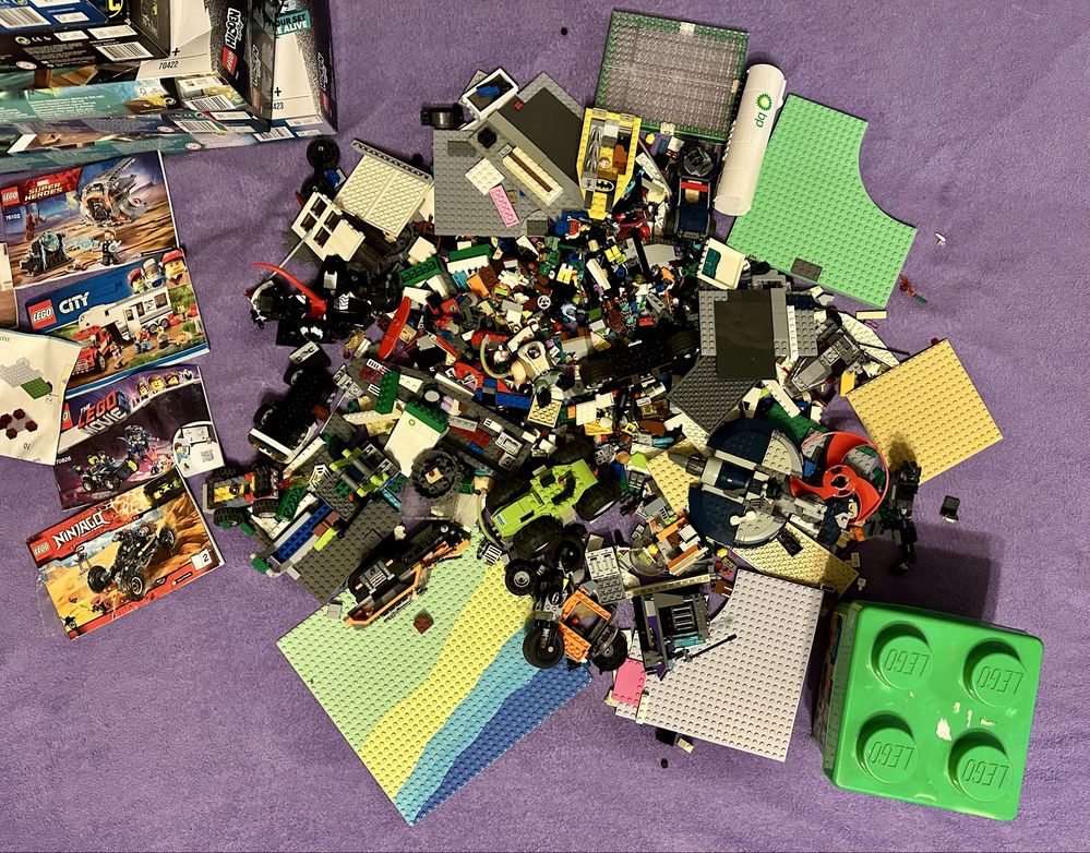 Lego hidden side i inne mieszane