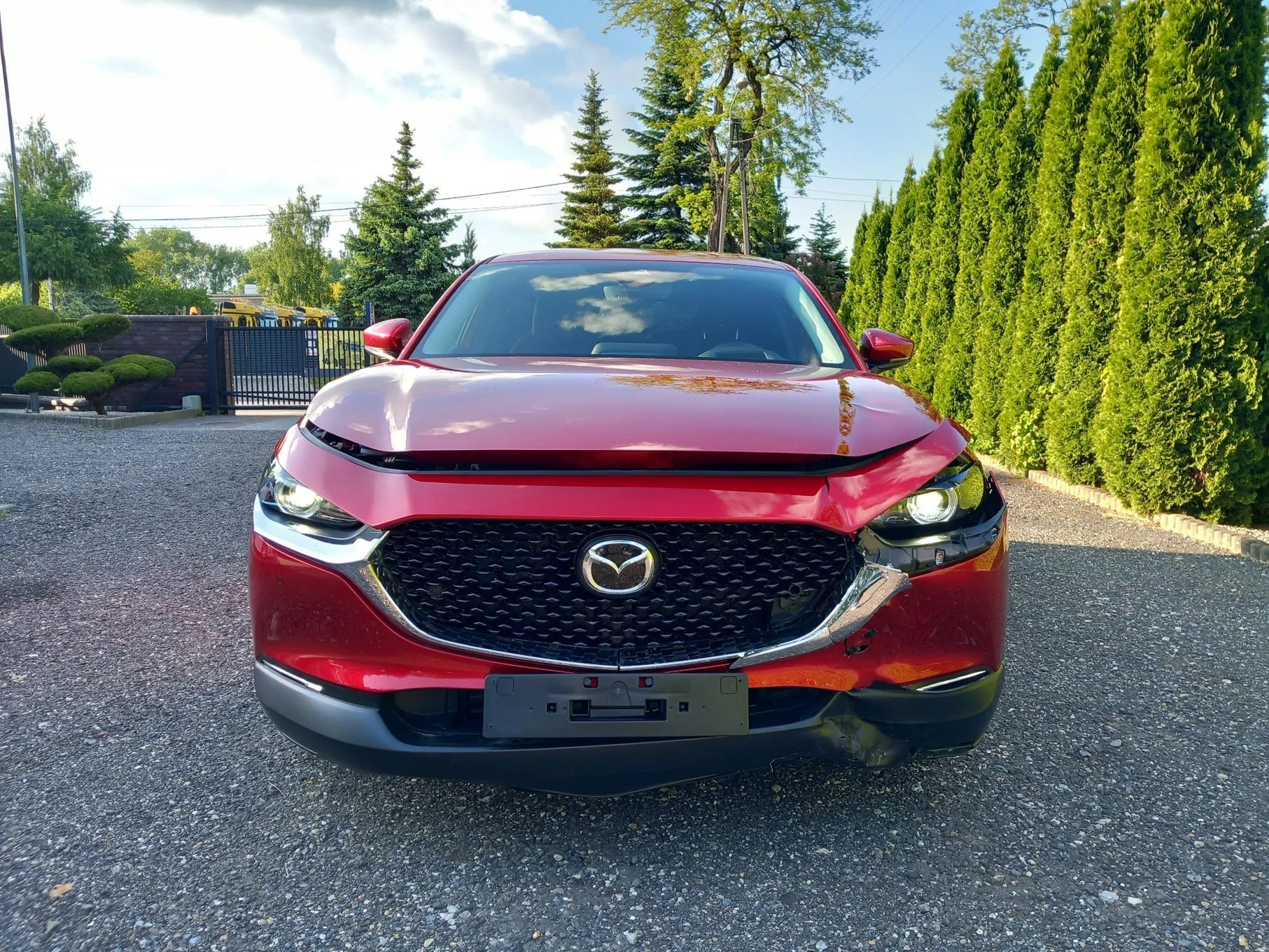 Mazda CX-30 CX 30 2023 150 KM hybryda mHEV automat 8900 km FV marża