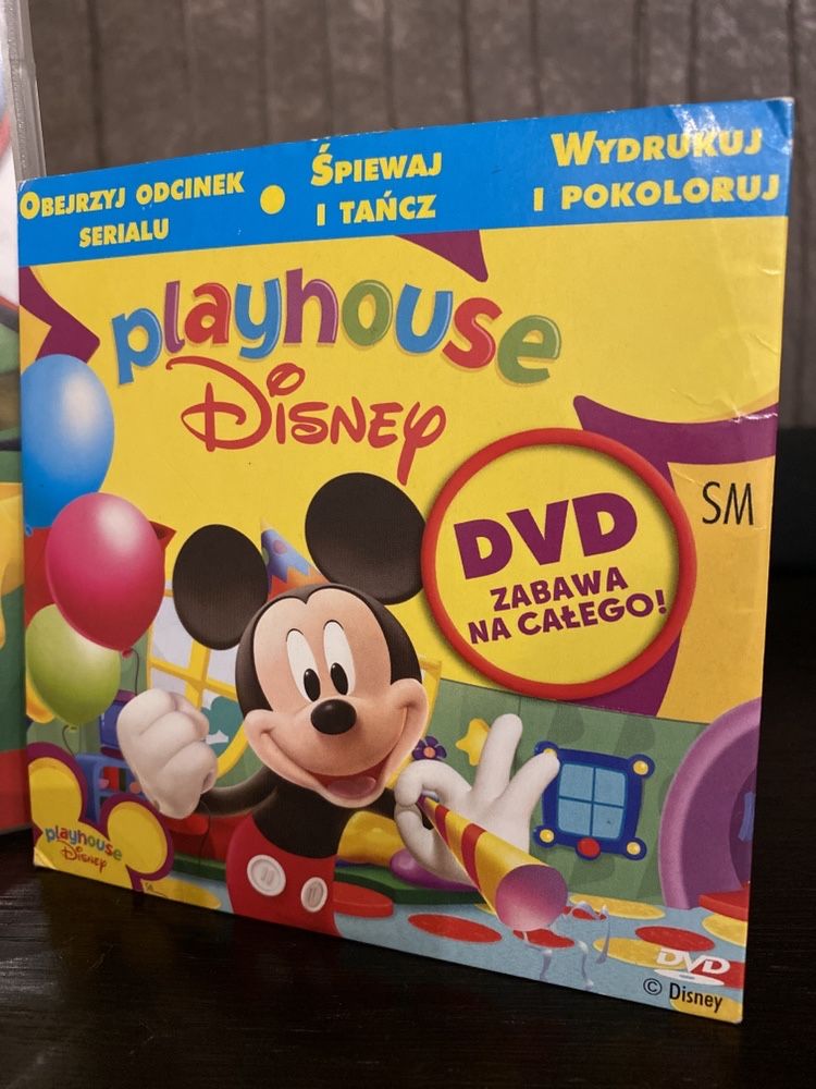 Klub przyjaciół Myszki Miki i Disney Playhouse DVD zestaw (2+1 gratis)
