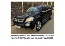 Mercedes-Benz GL GL 500 Brabus 4matic 7G-TR., FV23%,NOWY SILNIK, wer.EU hak,full pakiet