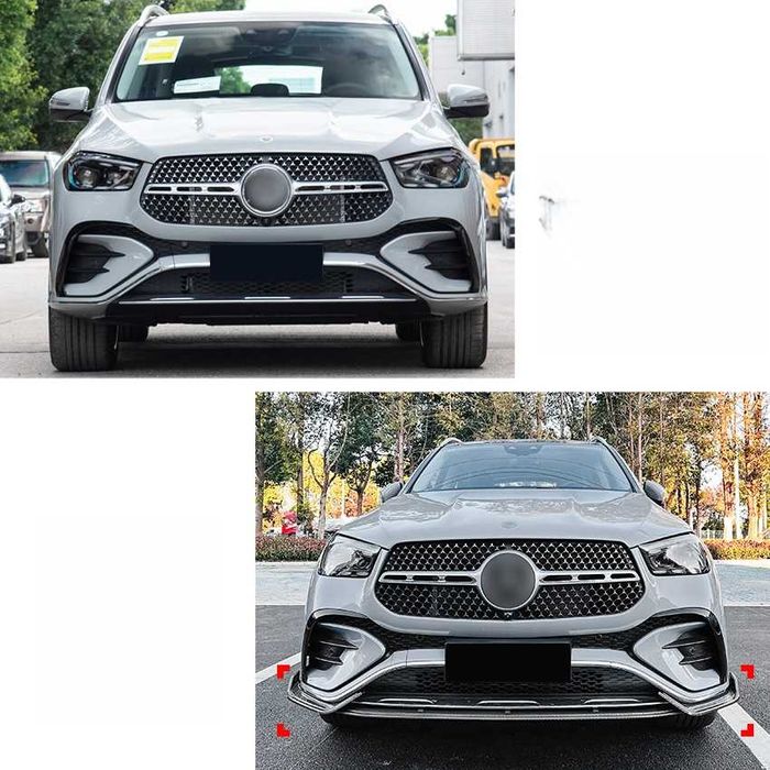 Сплиттер Mercedes GLE Coupe W167 C167 диффузор спойлер губа сплiтер