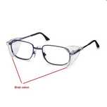 Okulary Ochronne Uvex 54/19 Mercury model W166F 9155.460 z korekcją