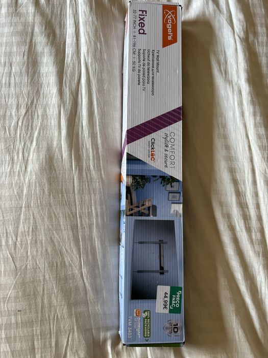Suporte universal para TV até 50kg (nunca usado)