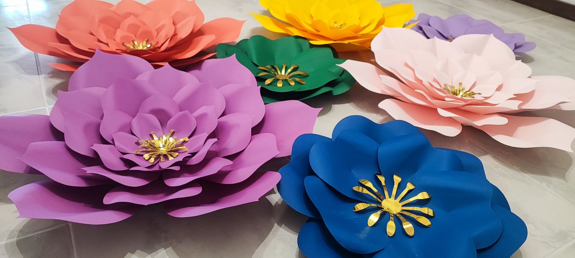 Papercraft Modelo 63 e 64 - Flores