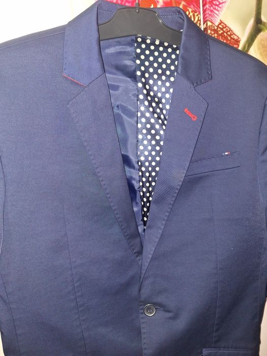 Marynarka męska granatowa