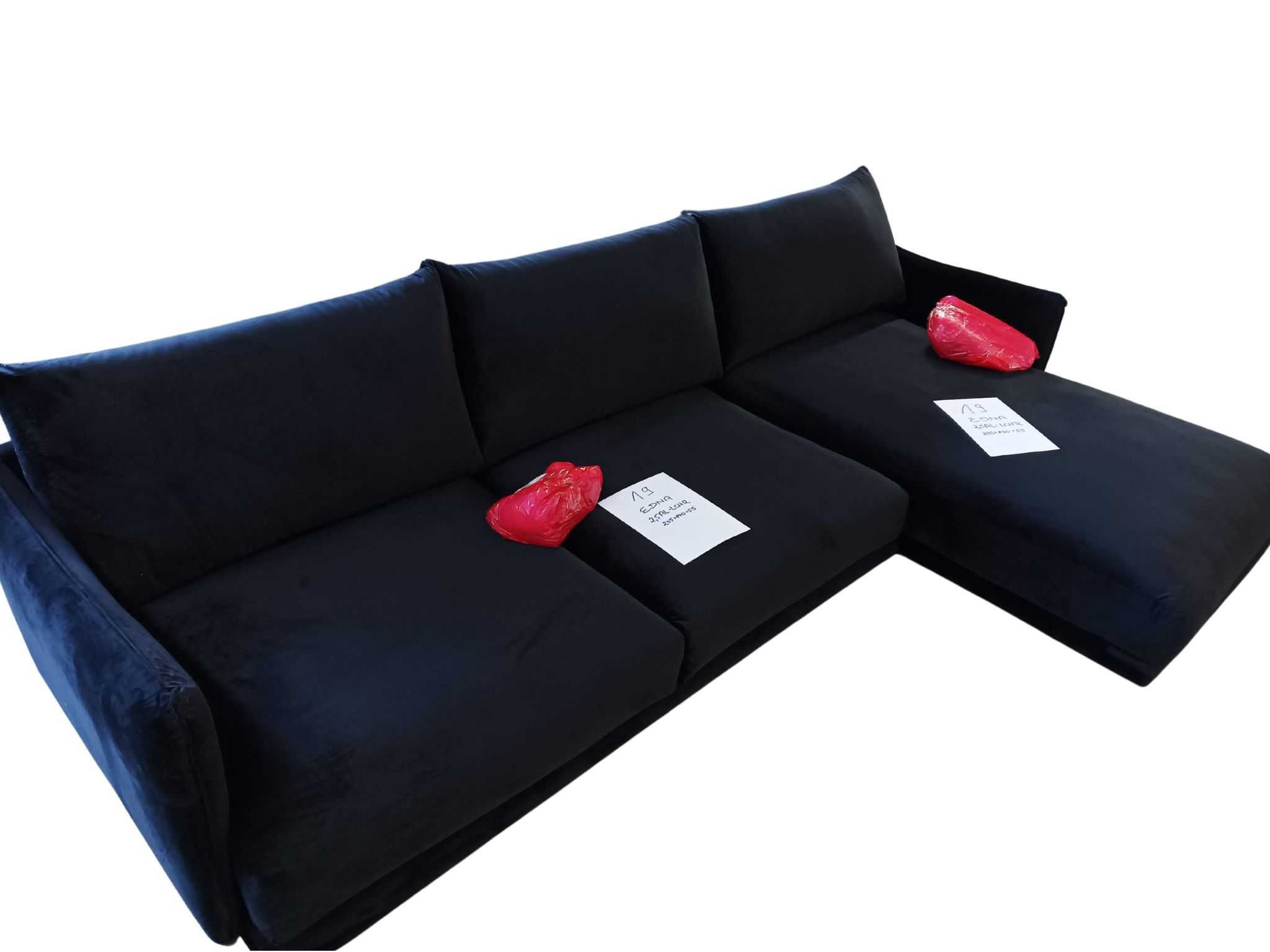 Sofa narożna z szezlongiem (295x170x55) (19)