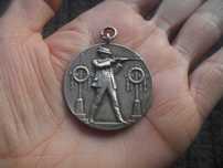 Przedw. medal srebro 990  strzelectwo Niemcy  Wym. Sprawiedliwości