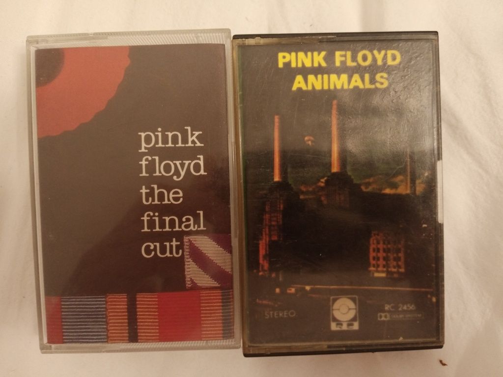 Pink Floyd The final cut oraz Animals kasety magnetofonowa