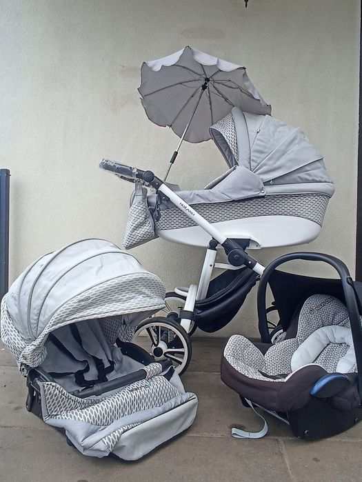 Wózek 3/1,4/1 Bebetto Holland z fotelikiem maxi Cosi