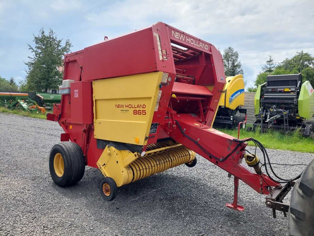PRASA ROLUJĄCA NEW HOLLAND 865, Siatka, łańcuchowa