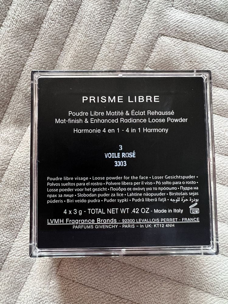 Givenchy Prisme Libre puder w kolorze 3 Voile Rose