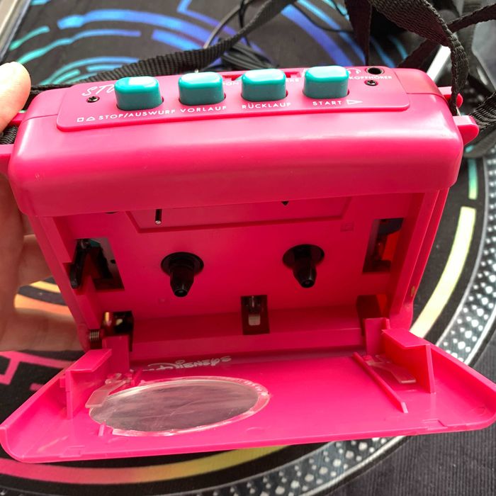 Вінтажний касетний плеєр з диктофоном Walt Disney CR 3218