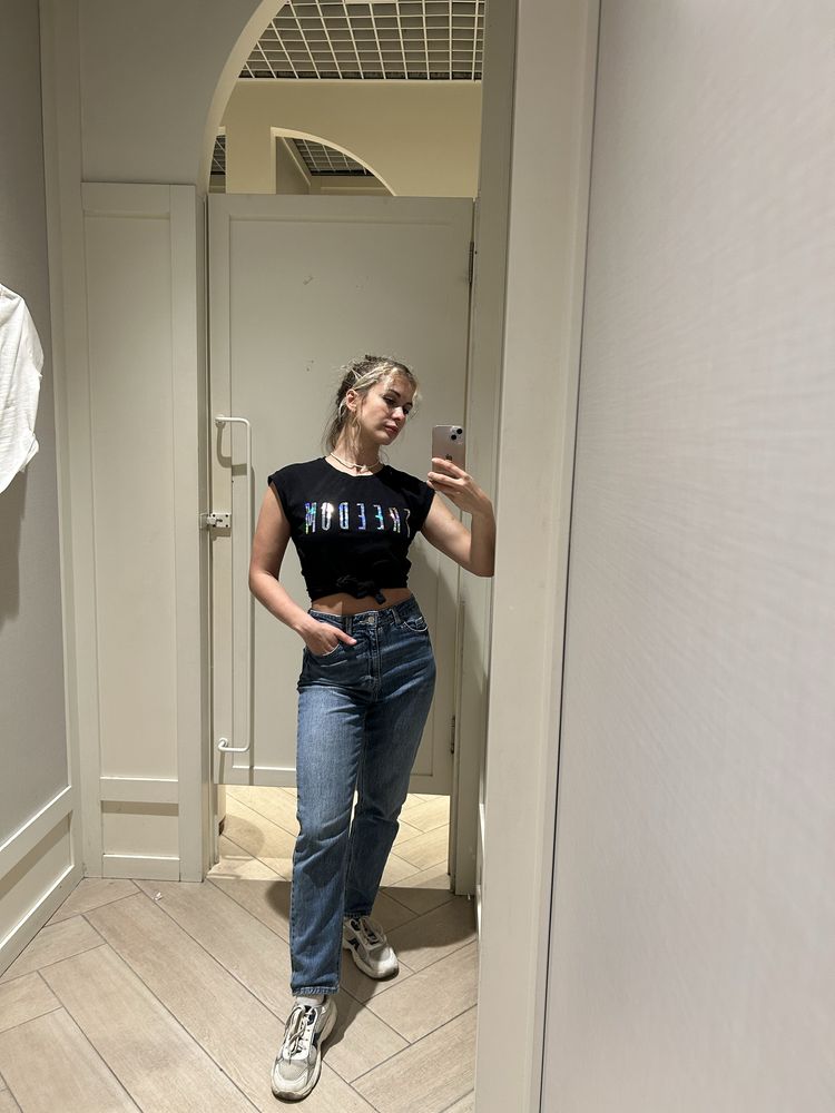 Лот джинси H&M і футболка oodji  розмір S топ кофтинка