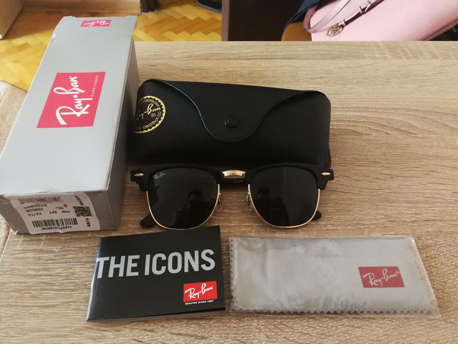 Okulary przeciwsłoneczne Ray-Ban Clubmaster