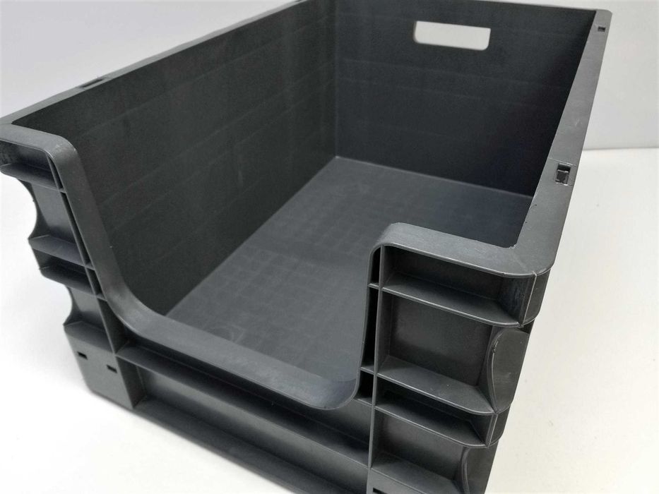 Pojemnik Magazynowy 50x30x23cm Plastikowy Kuweta Skrzynka Warsztatowy.