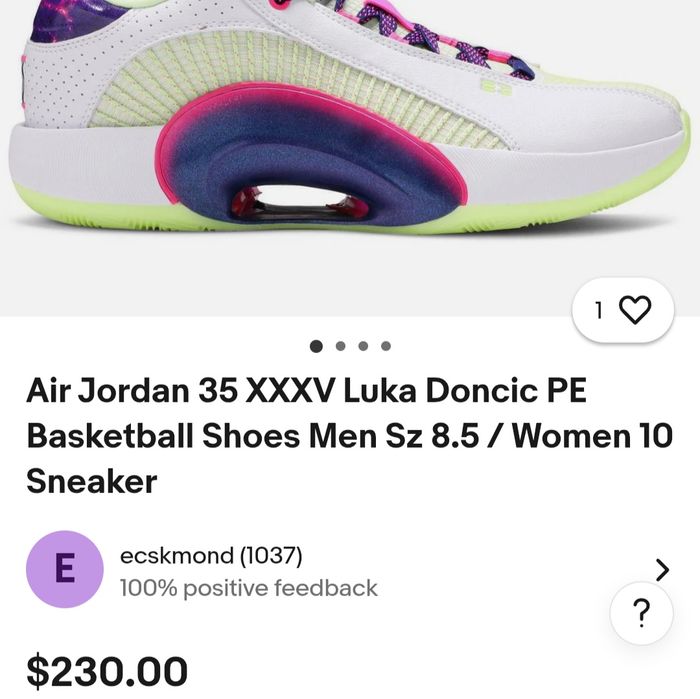 Nike Air Jordan 35 Low Cosmic Luca Doncic