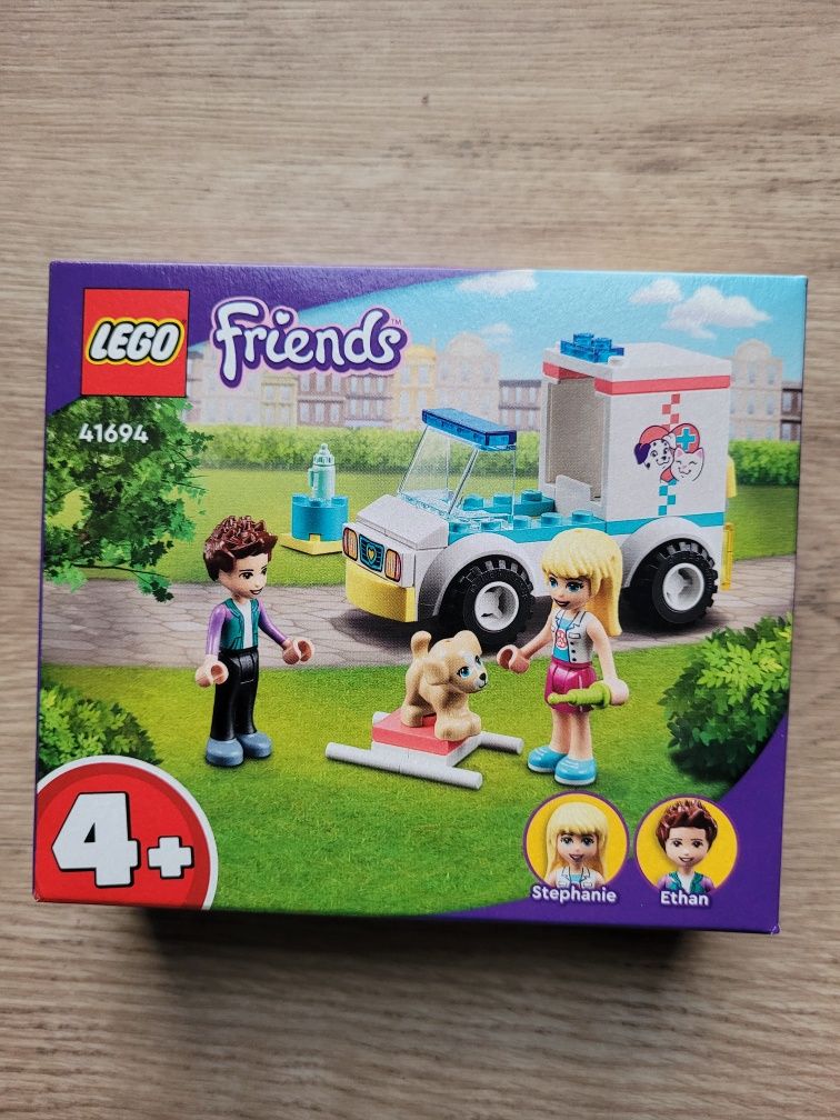 Lego Friends 41694 karetka klinika dla  zwierząt