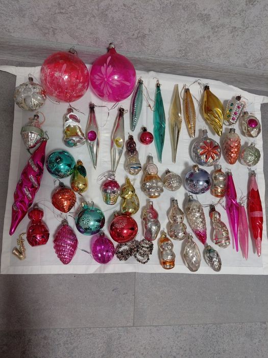 Ёлочные игрушки СССР