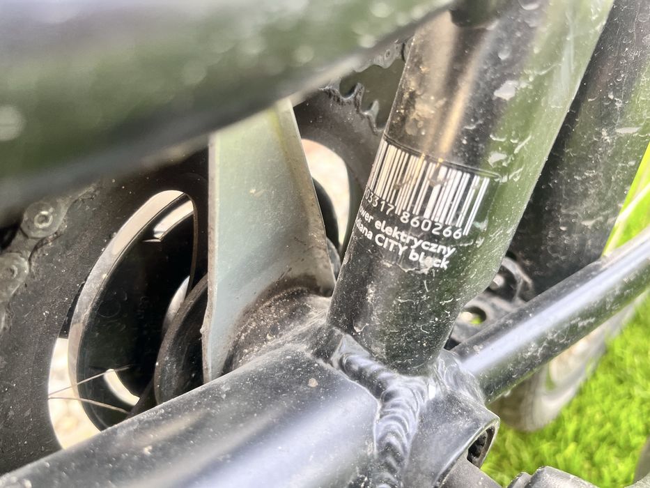 Rower elektryczny damski damka Indiana e-city 28