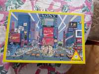 Ułożone puzzle "New York Time Square" - 1000 elementów