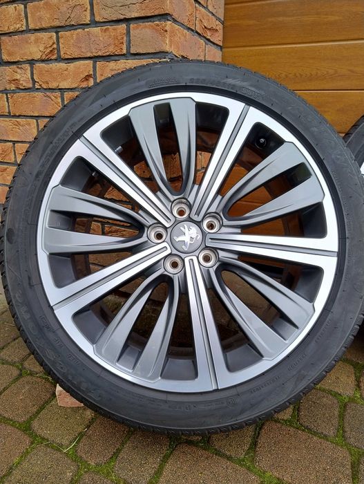 Koła Alufelgi PEUGEOT 19" 508 308  GT Line 3008 lub 5008 >Super Opony