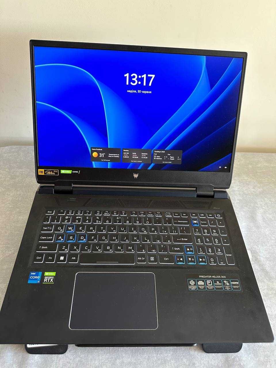 Acer Predator Helios 300, i7-12700H, 32gb ddr5, 1,5tb ssd, RTX 3060