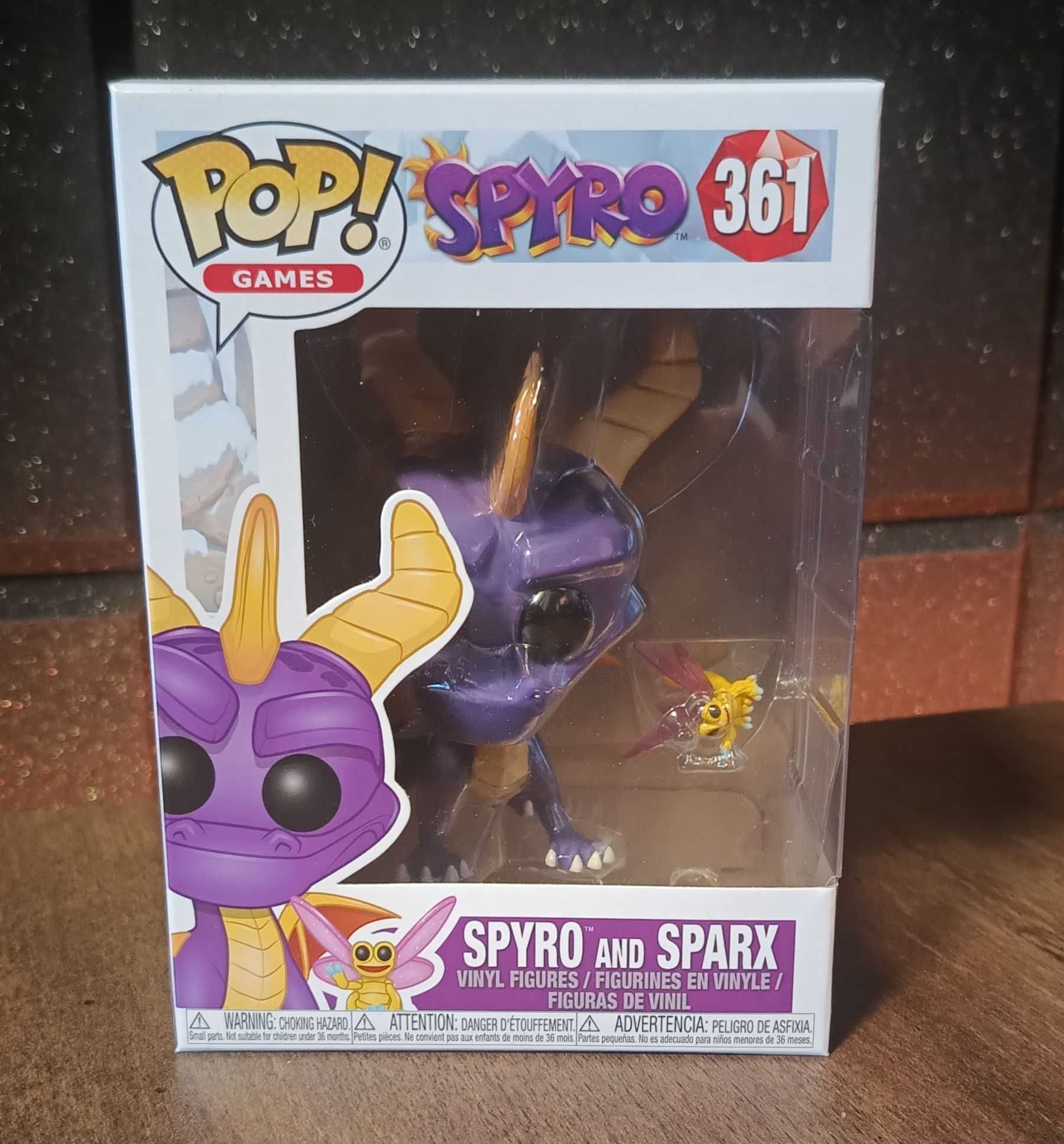 Figurka 361 Spyro and Sparx Funko Pop! Unikat PlayStation