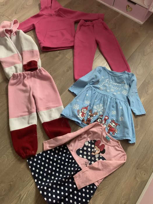 Пакет речей,костюми на флісі 110 р