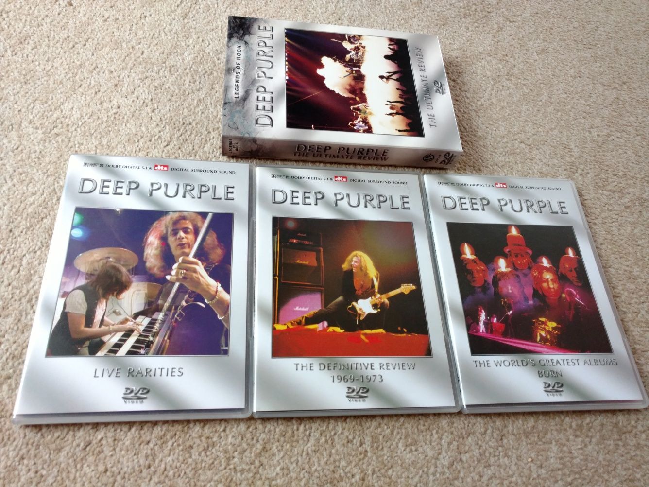 Deep Purple - The Ultimate Review - 3 x DVD - BOX, stan znakomity