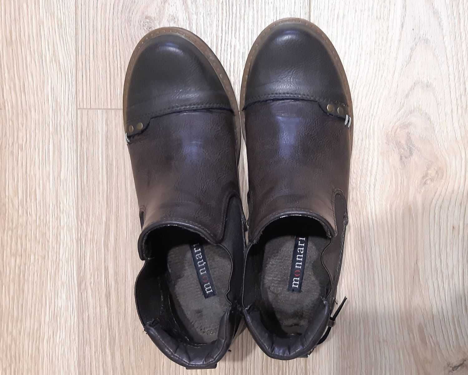 Buty damskie Monnari, skóra, r. 36, JAK NOWE