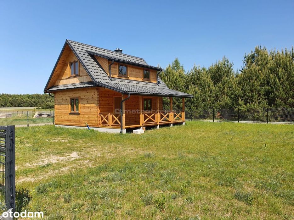 Piękny domek 72m2 przy lesie i rzece obok Mielnika