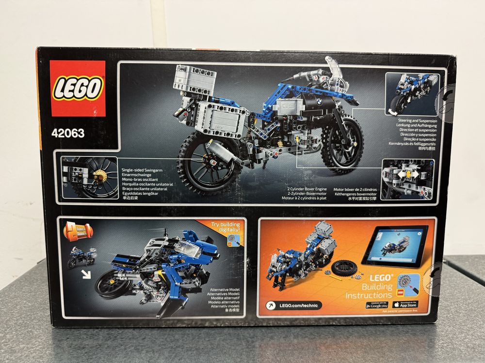 Lego Technic 42063- Bmw R 1200 GS (selado! Descontinuado!)