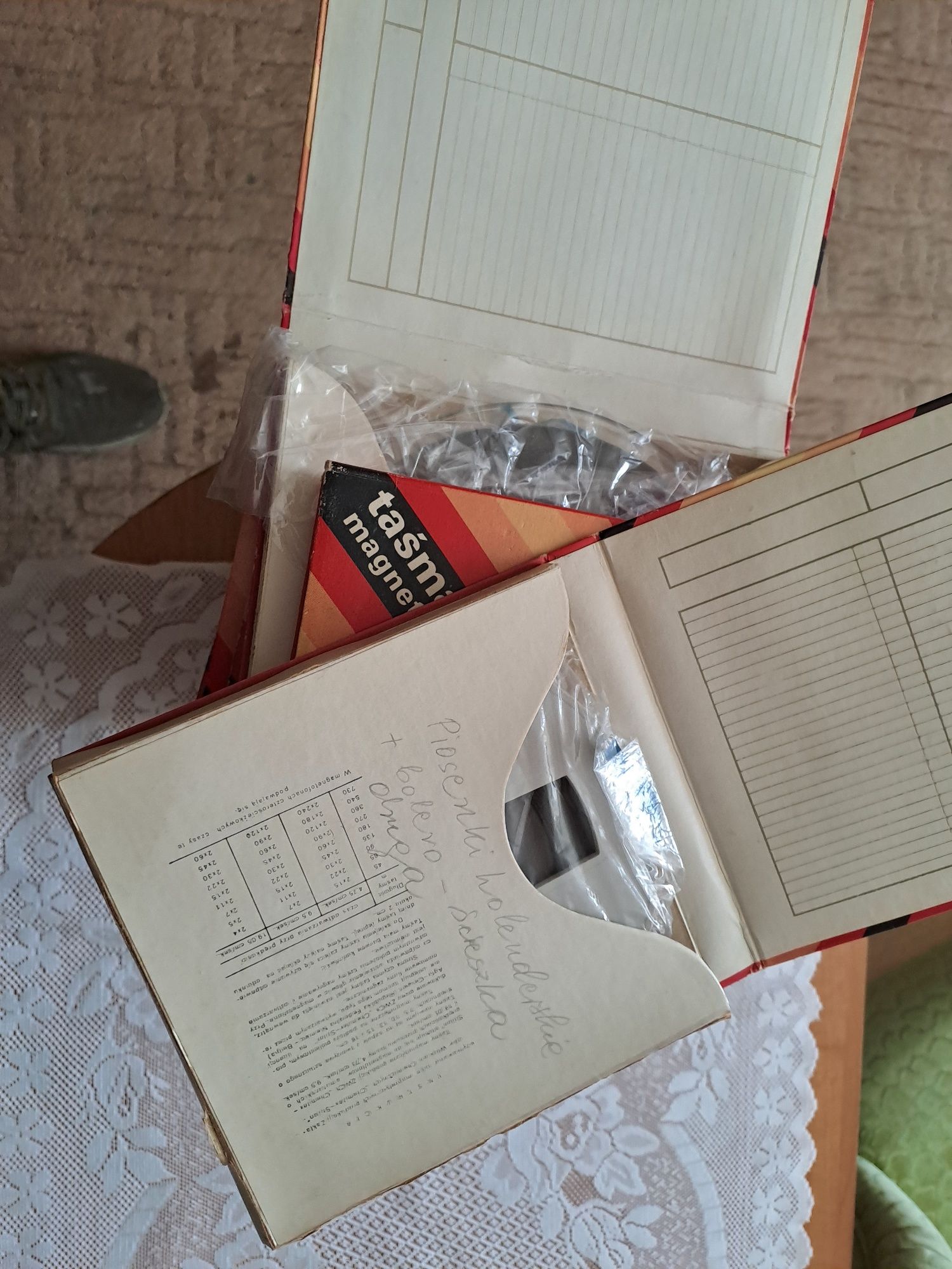 Taśma magnetofonowe szpulowa