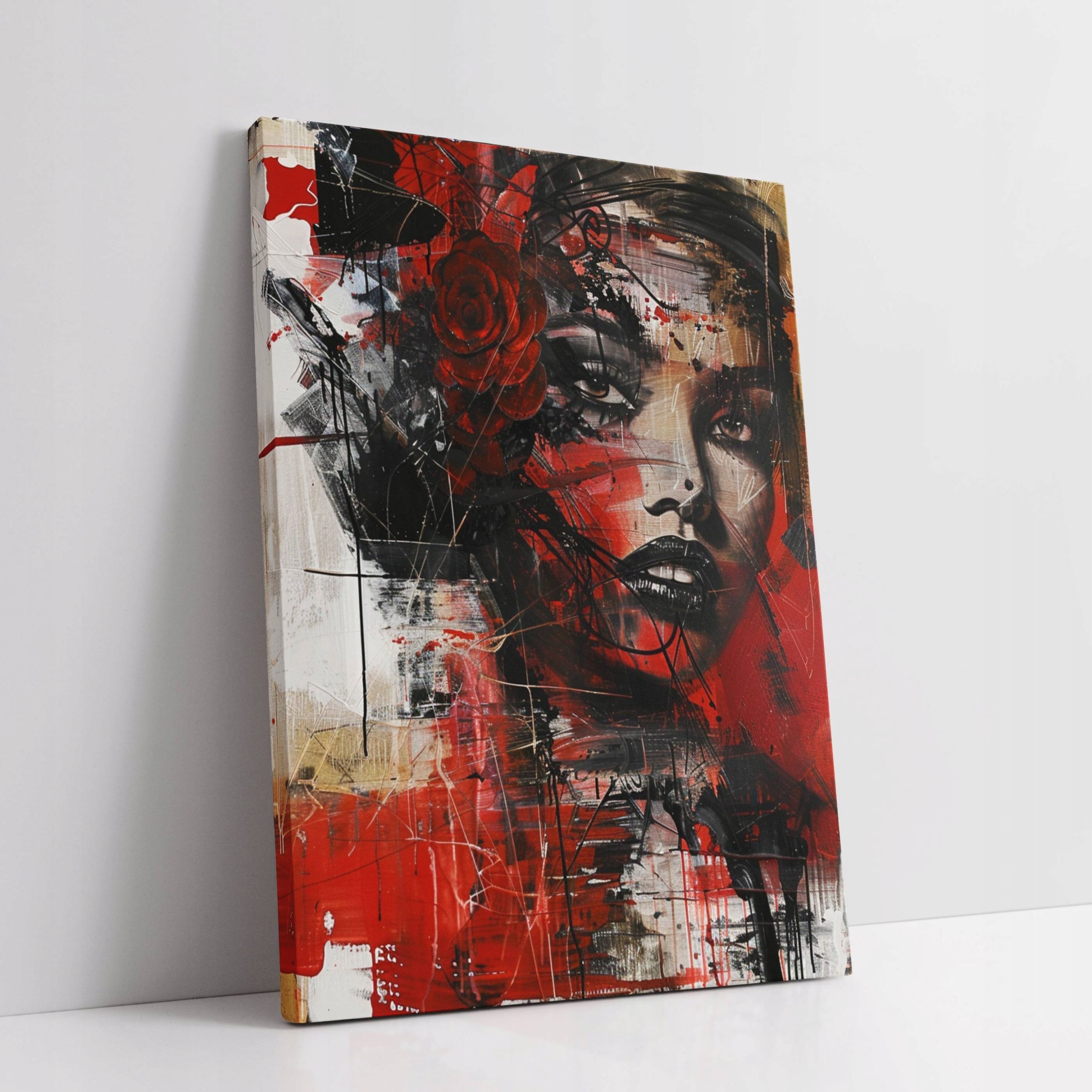 Obraz na płótnie "Emocje w Kolorze" 75x100 cm - Sztuka nowoczesna
