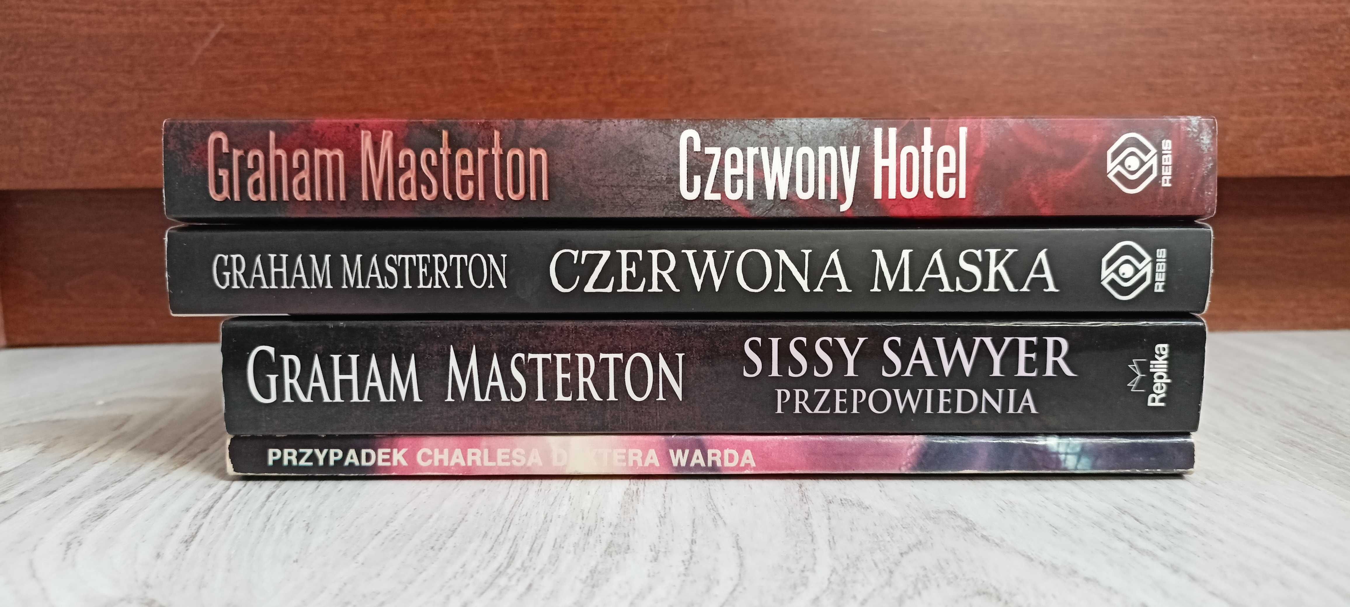 Masterton Czerwony Hotel Sissy Sawyer Czerwona maska Lovecraft Przypad