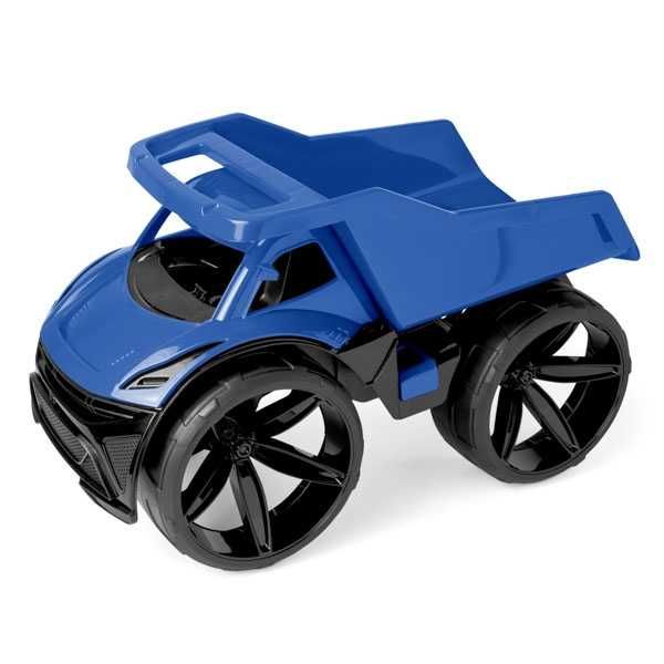 niebieska wywrotka do piasku samochód auto 59cm