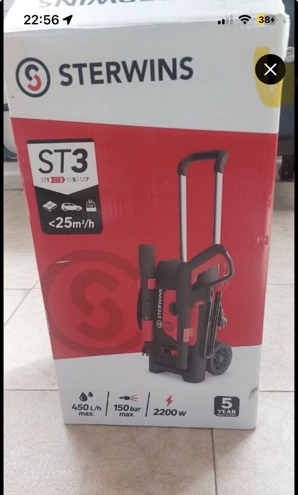 Lavadora alta pressão 2200 w Sterwins ST3