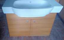 Zestaw umywalka 80 cm z szafką MDF